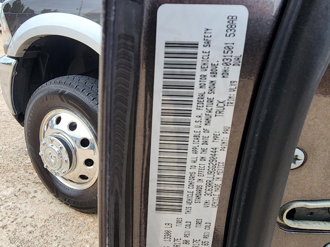 RAM 3500 Laramie Crew Cab LWB 4WD DRW 2016