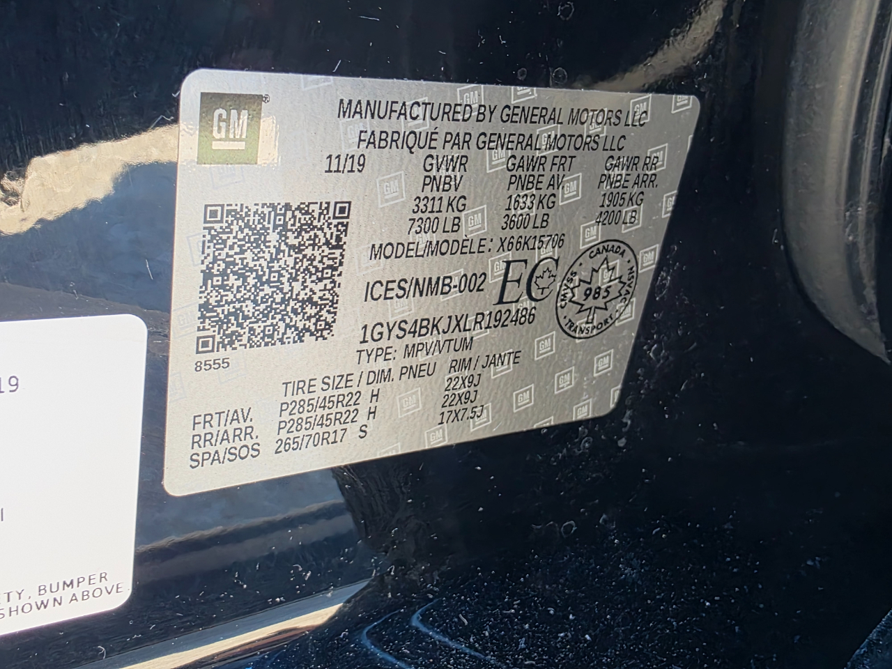 Cadillac Escalade Luxury 4WD 2020