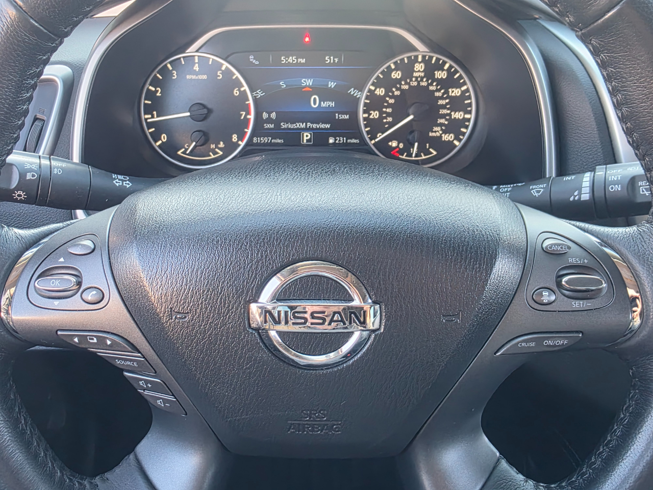 Nissan Murano SL AWD 2019