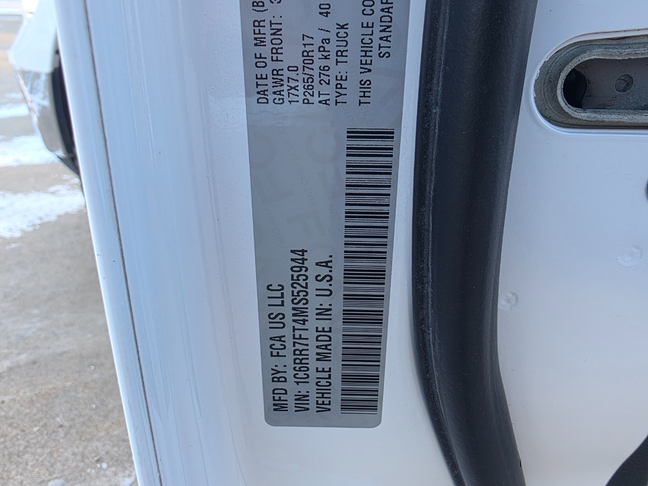 RAM 1500 Classic Tradesman Quad Cab 4WD 2021