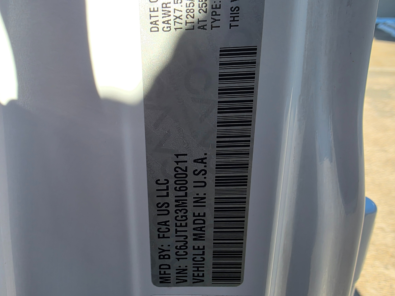 Jeep Gladiator Mojave 2021