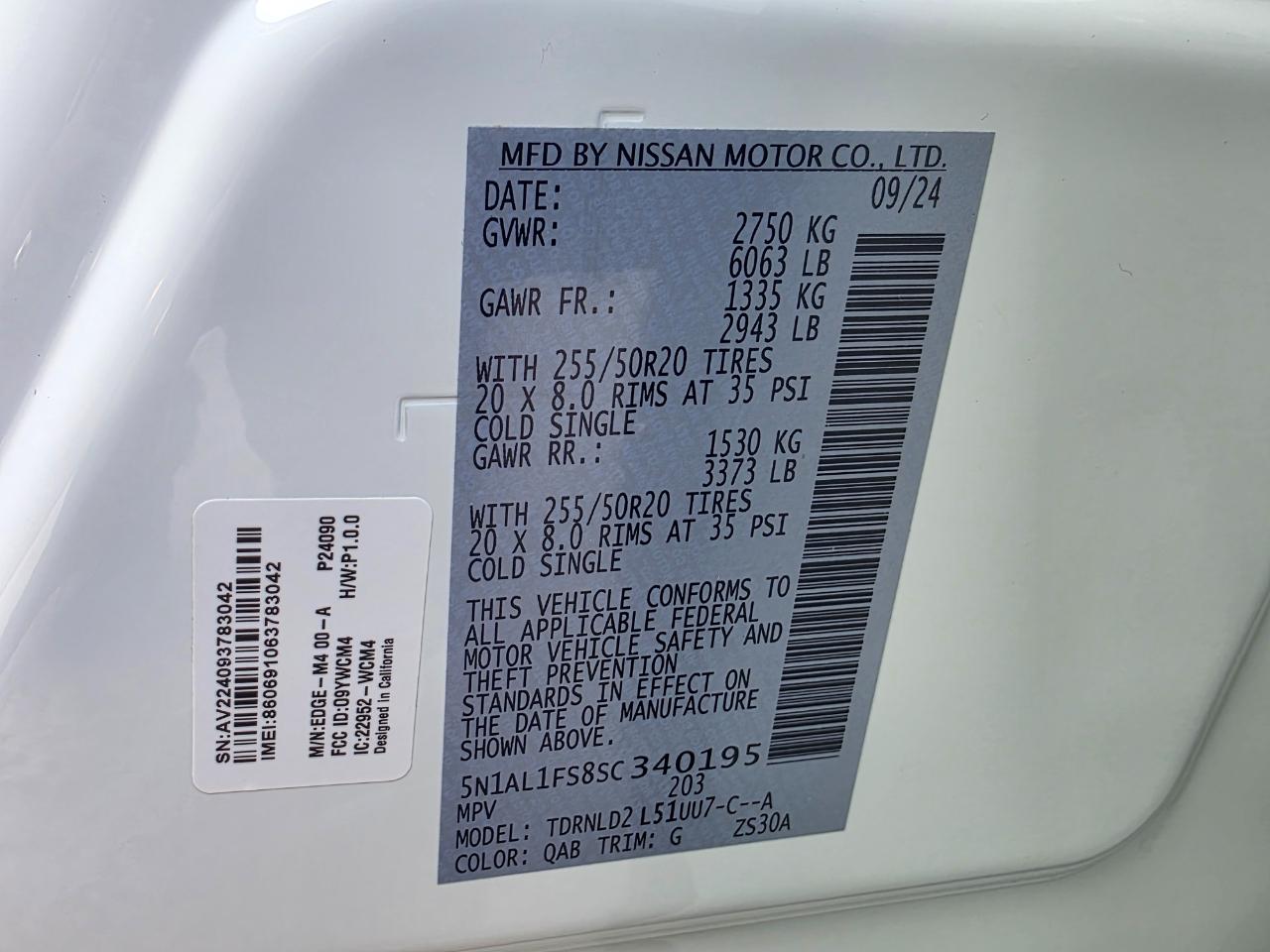 Infiniti QX60 AWD 2025