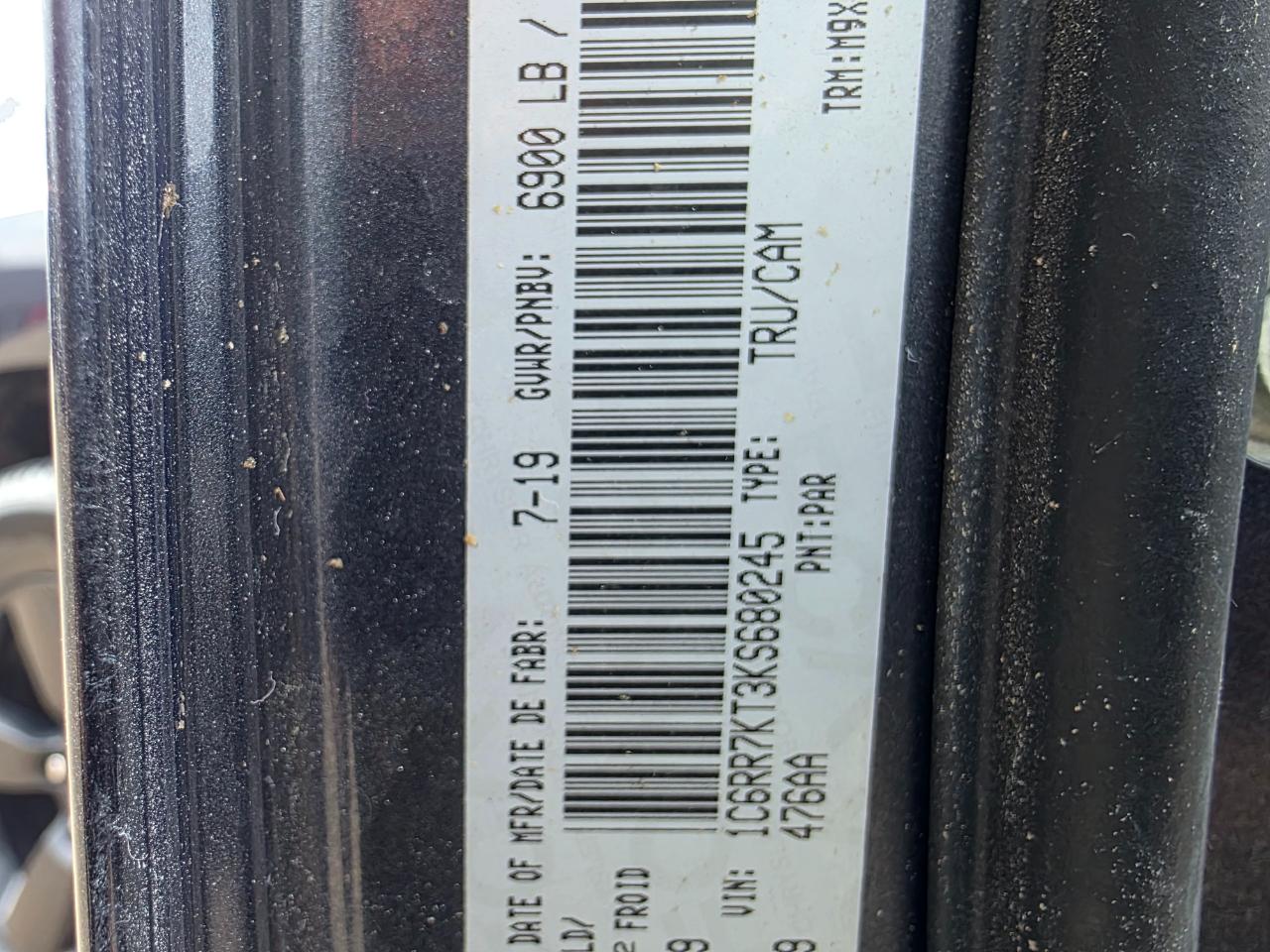 RAM 1500 Classic  2019