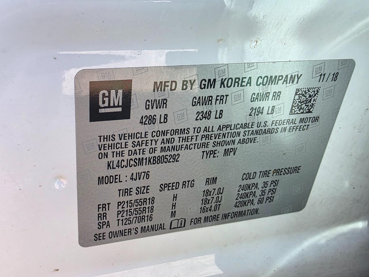 Buick Encore Essence FWD 2019