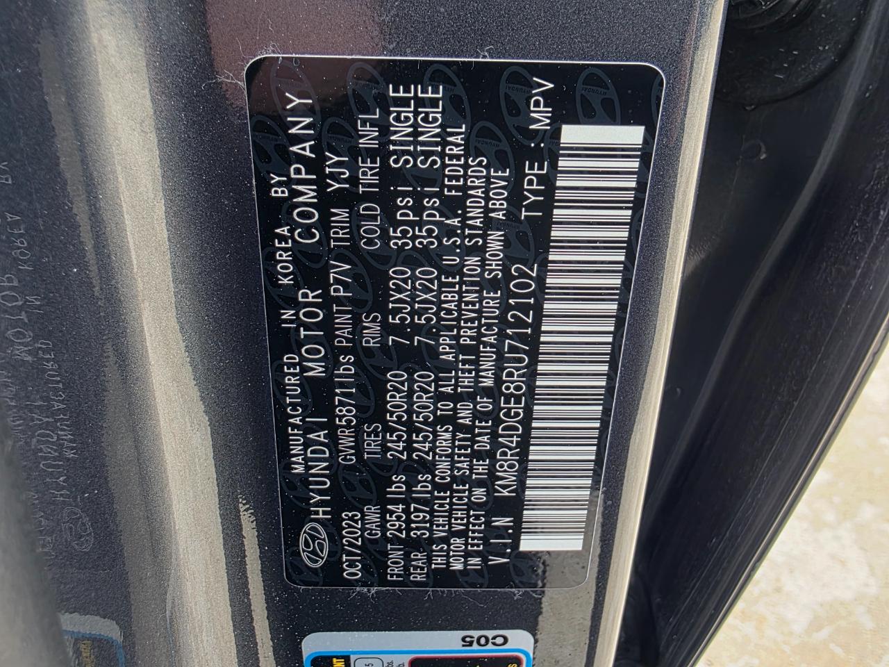 Hyundai Palisade SEL Prem AWD 2024