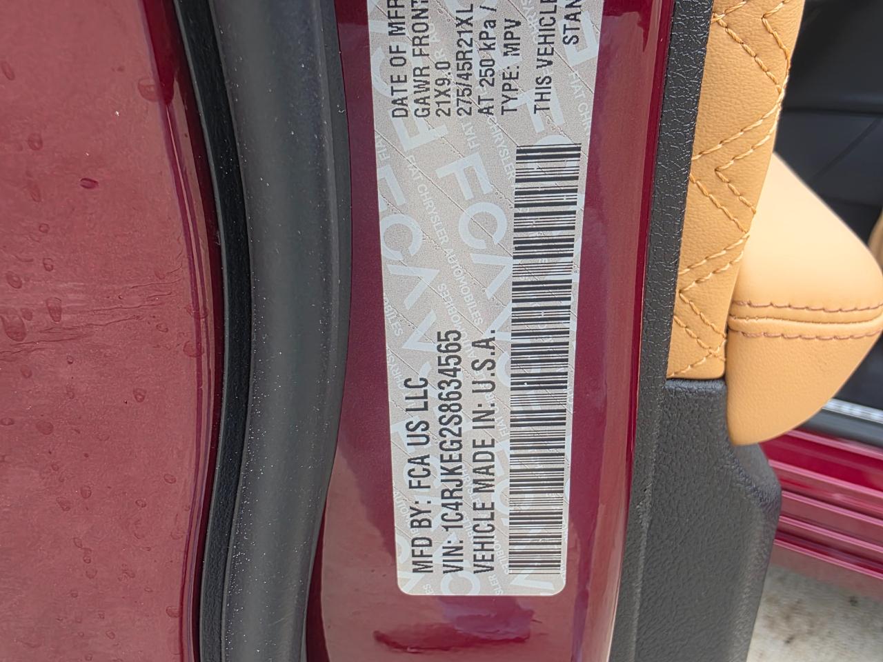 Jeep Grand Cherokee L Summit 4WD 2025