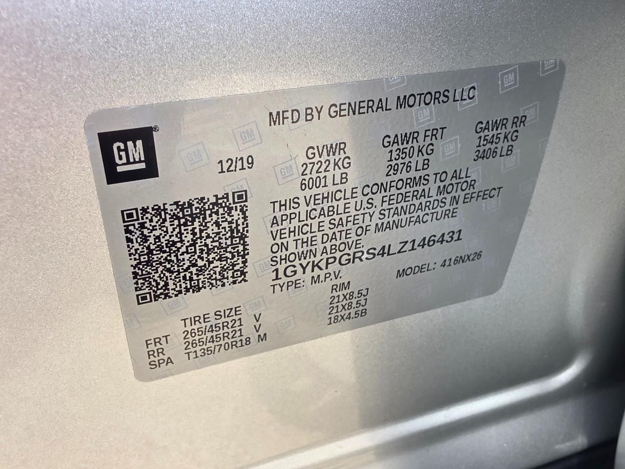 Cadillac XT6 Sport 2020