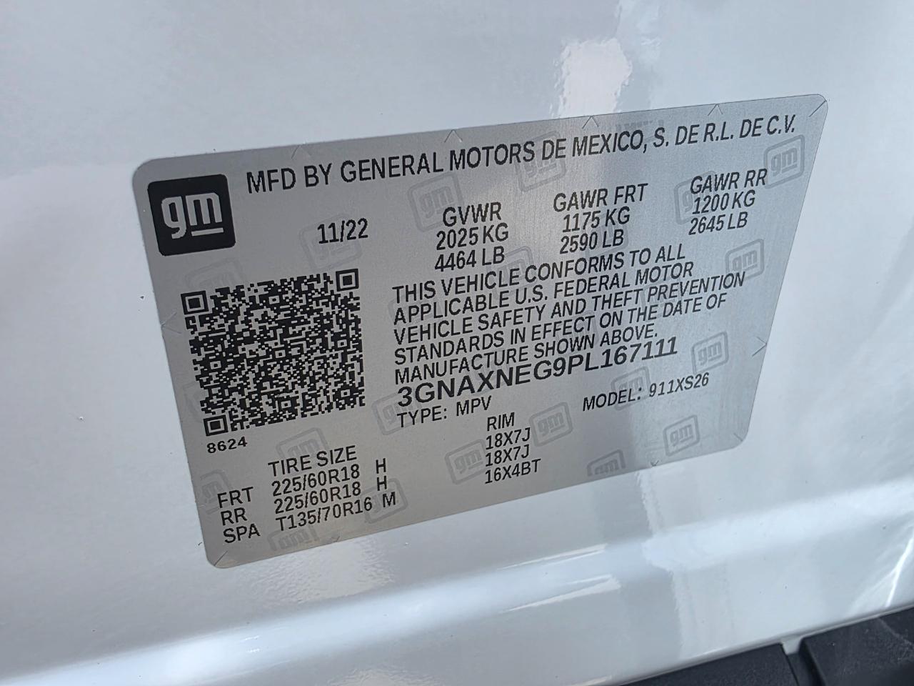 Chevrolet Equinox Premier 2023