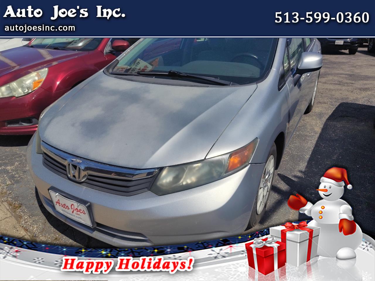2012 Honda Civic LX Sedan 5-Speed AT