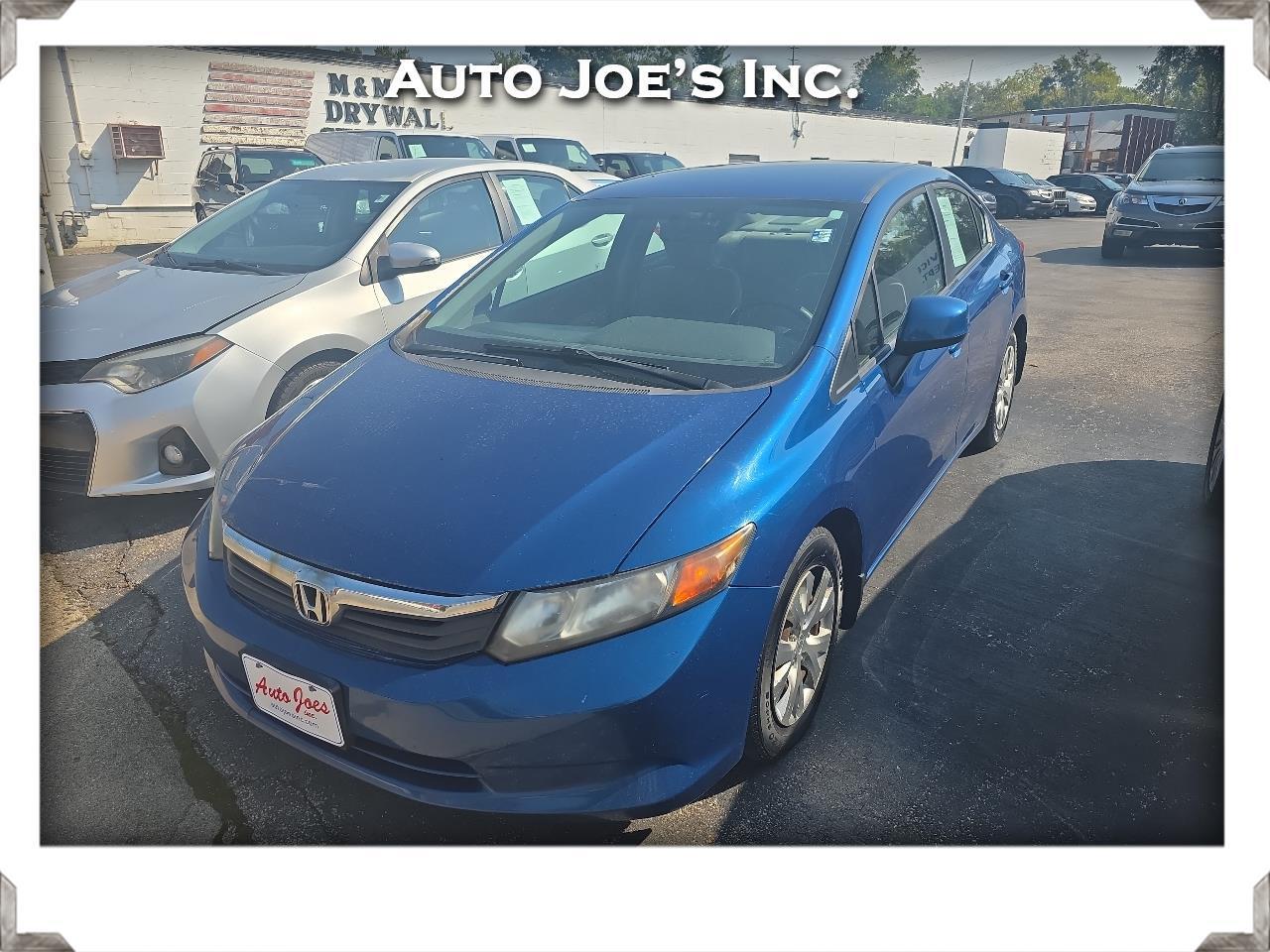 Honda Civic LX Sedan 5-Speed AT 2012