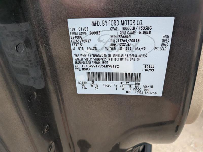 Ford F-250 SD  2005