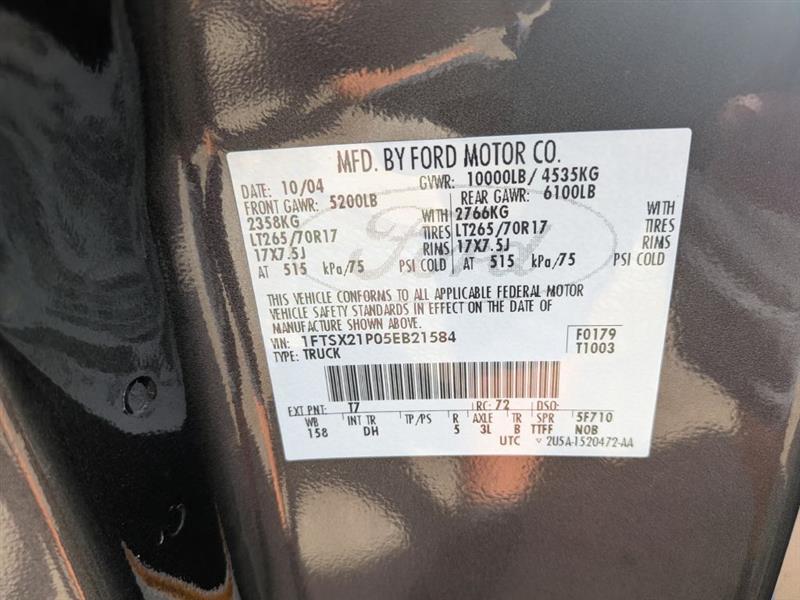 Ford F-250 SD  2005