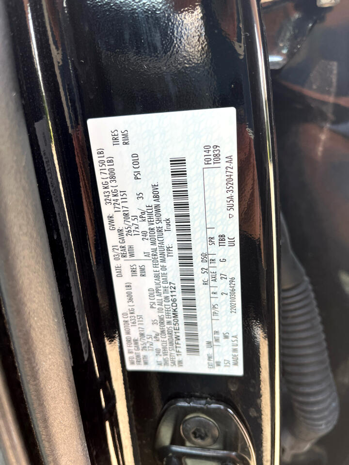 Ford F-150  2021 Ford F-150  2021