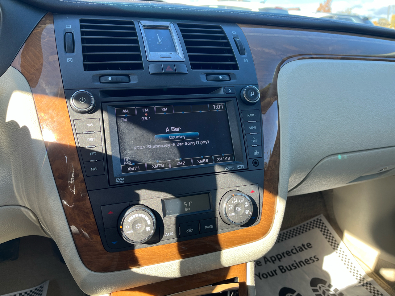 Cadillac DTS 4dr Sdn Platinum Collection 2009 Cadillac DTS 4dr Sdn Platinum Collection 2009