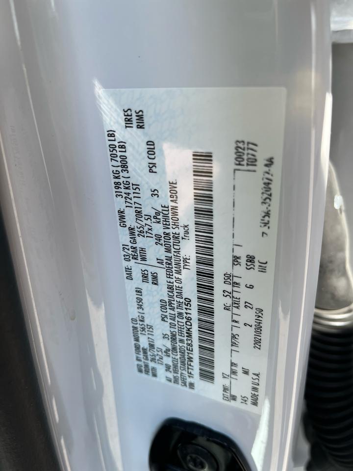 Ford F-150  2021