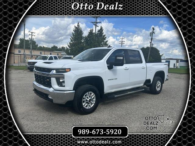 White 2020 Chevrolet Silverado 2500HD Pickup Truck Four-Wheel Drive Automatic