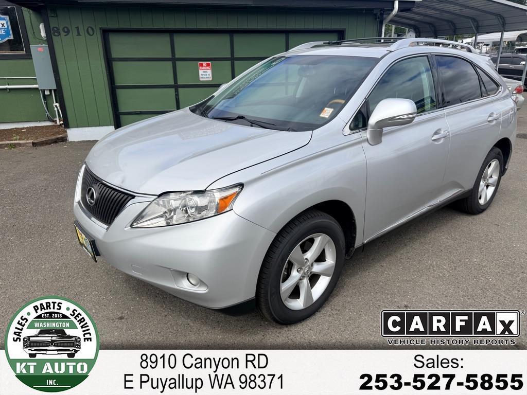 Silver 2010 Lexus RX SUV / Crossover All-Wheel Drive Automatic
