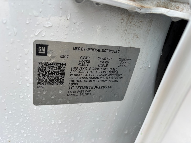 Chevrolet Malibu LT 2018