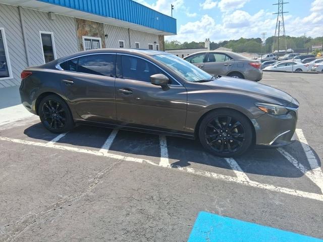 Gray 2017 Mazda MAZDA6 Grand Touring Sedan FWD Sedan Front-Wheel Drive Automatic