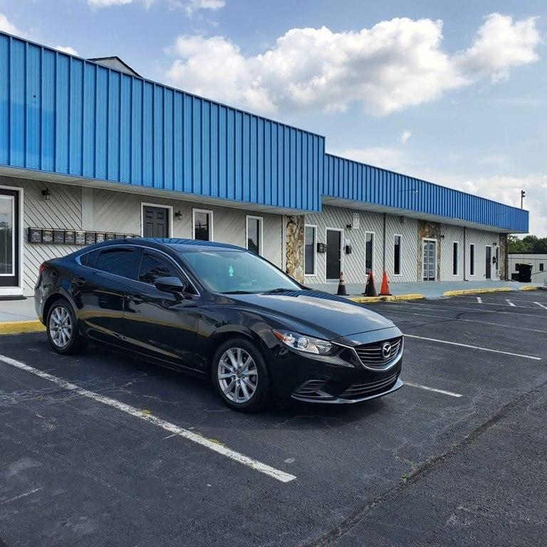 Black 2016 Mazda MAZDA6 Sedan Front-Wheel Drive Automatic