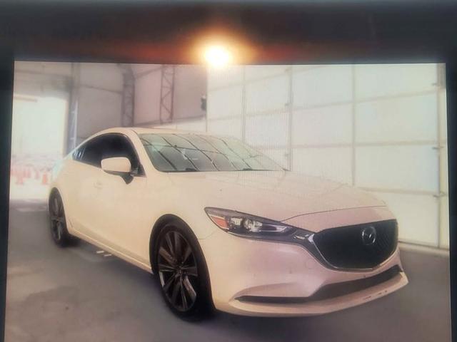 White 2018 Mazda MAZDA6 Sedan Front-Wheel Drive Automatic