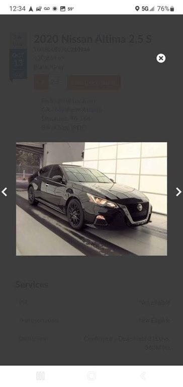 Nissan Altima  2020