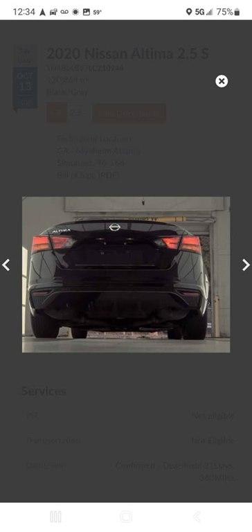 Nissan Altima  2020