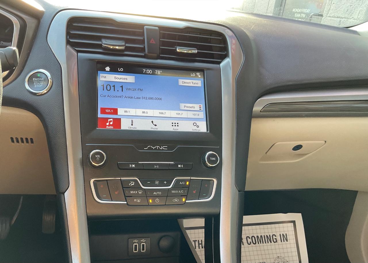 Ford Fusion SEL 2019