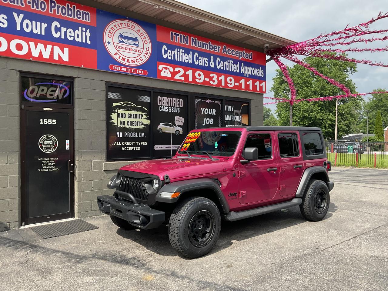 2022 Jeep Wrangler Unlimited Sport