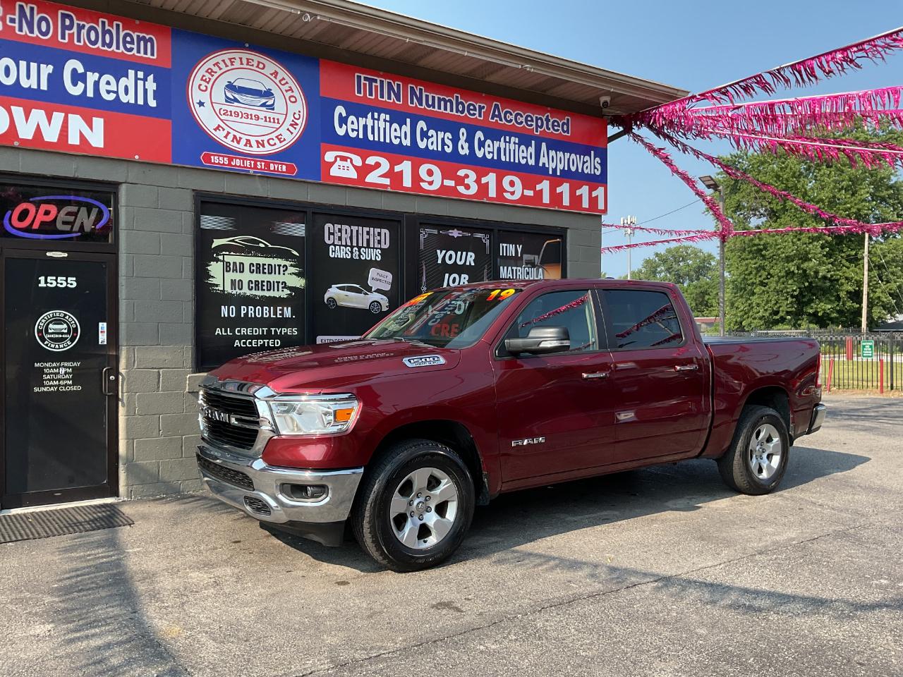2019 RAM 1500 Big Horn Crew Cab SWB 4WD
