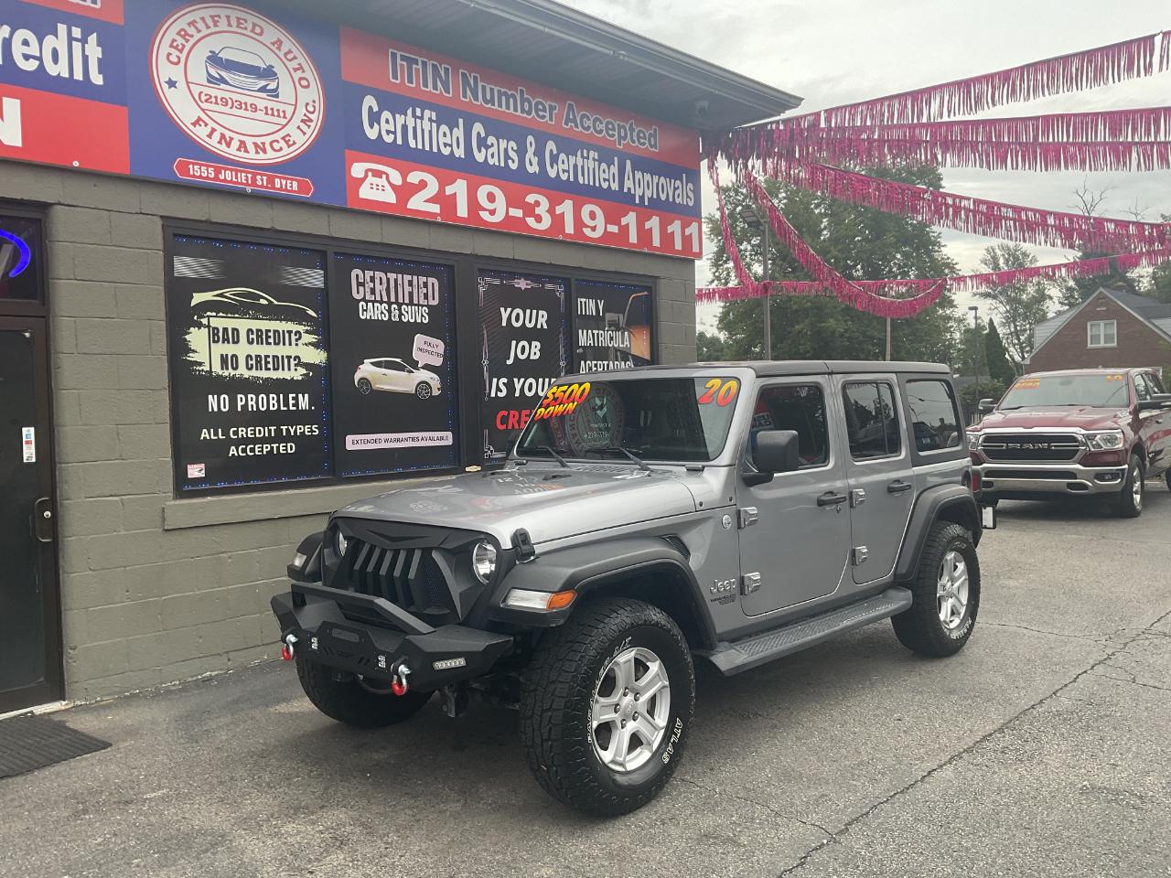 2020 Jeep Wrangler Sport S 4x4