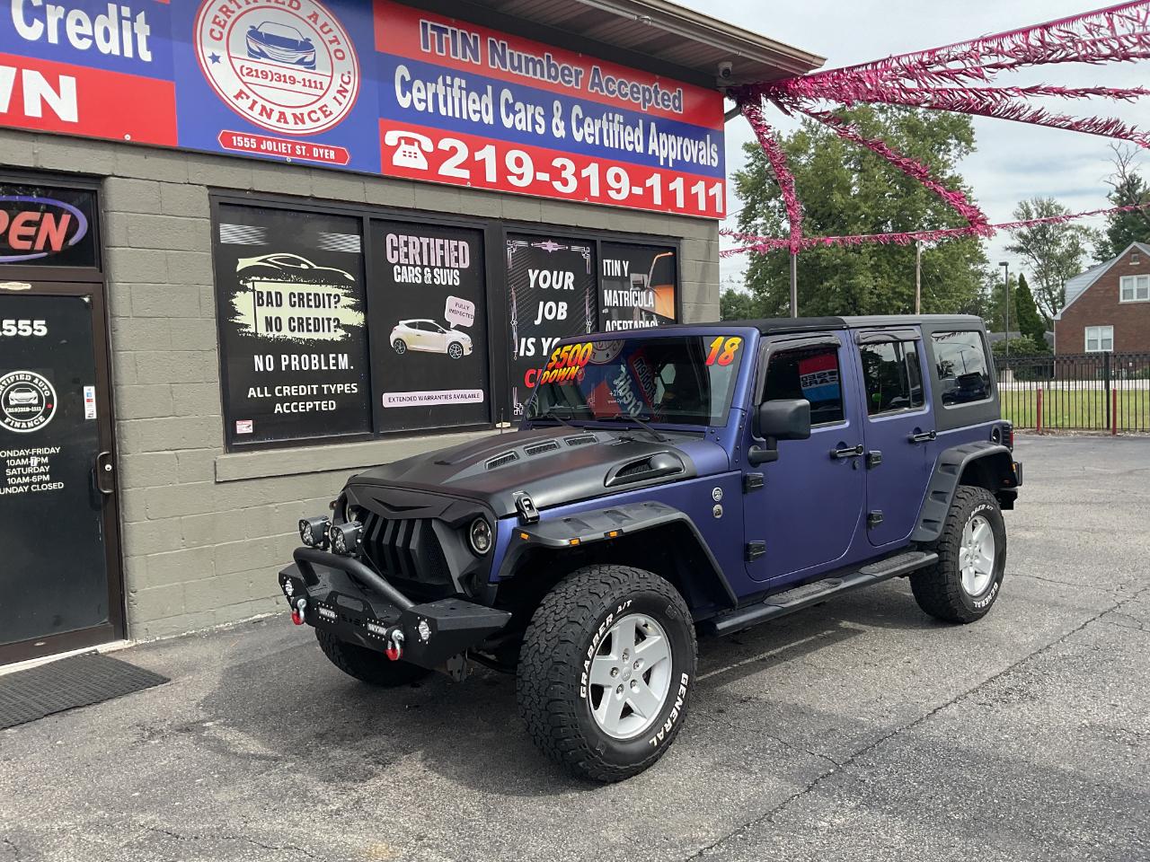 2018 Jeep Wrangler JK Unlimited