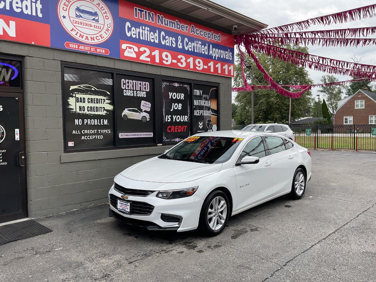 2017 Chevrolet Malibu 4dr Sdn LT w/1LT