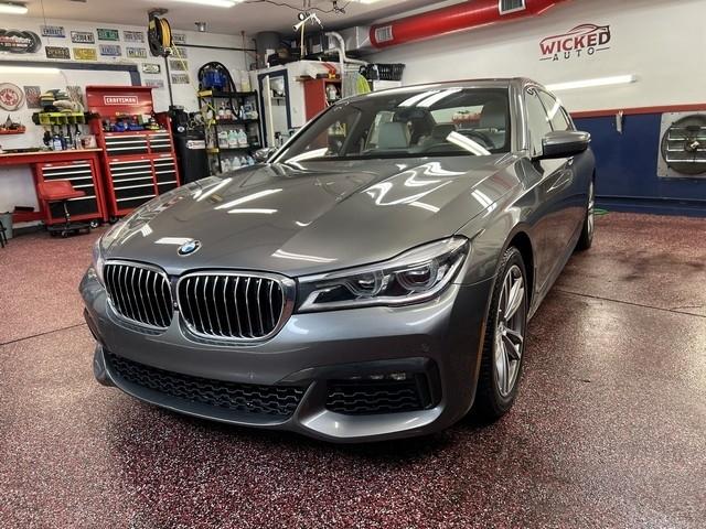 Gray 2019 BMW 7 Series Sedan All-Wheel Drive Automatic