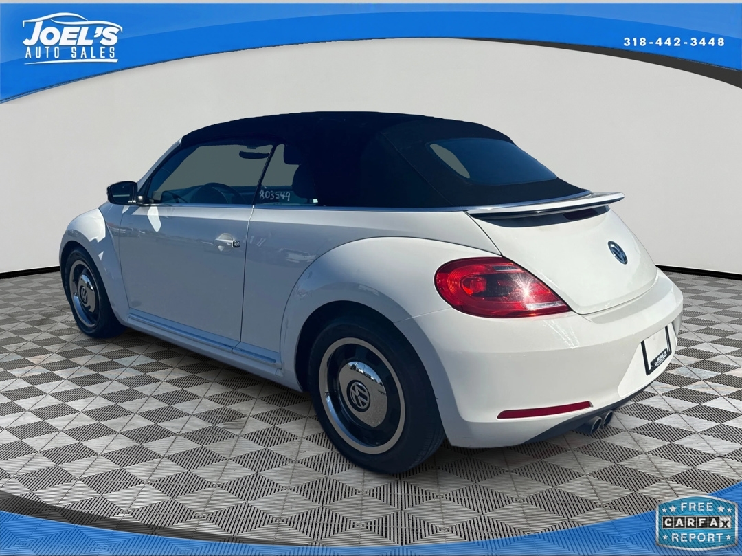 Volkswagen Beetle 2.5L Convertible 2013