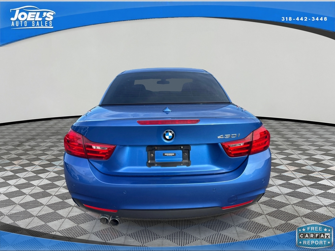 BMW 4-Series 430i SULEV Convertible 2017