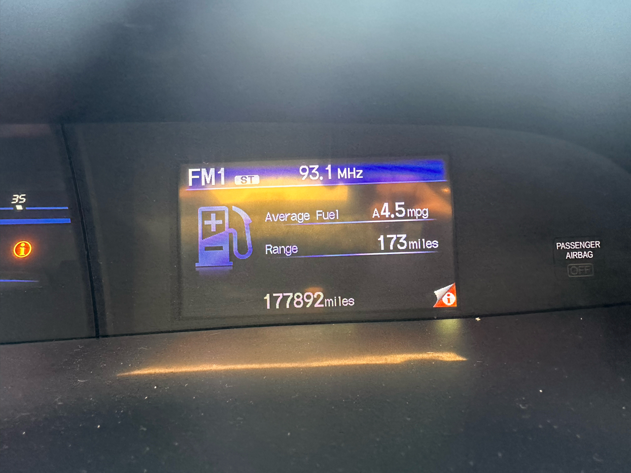 Honda Civic LX Sedan 5-Speed AT 2012