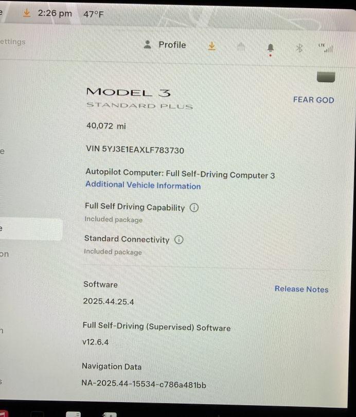 Tesla Model 3 Standard Range Plus 2020