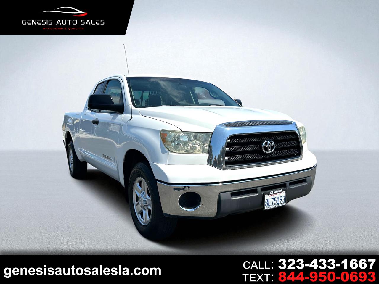 2008 Toyota Tundra SR5 Double Cab 4.0L 2WD