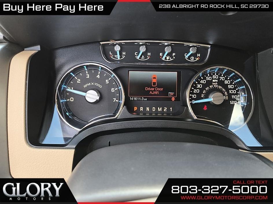 Ford F-150 2WD SuperCrew 145" Platinum 2012
