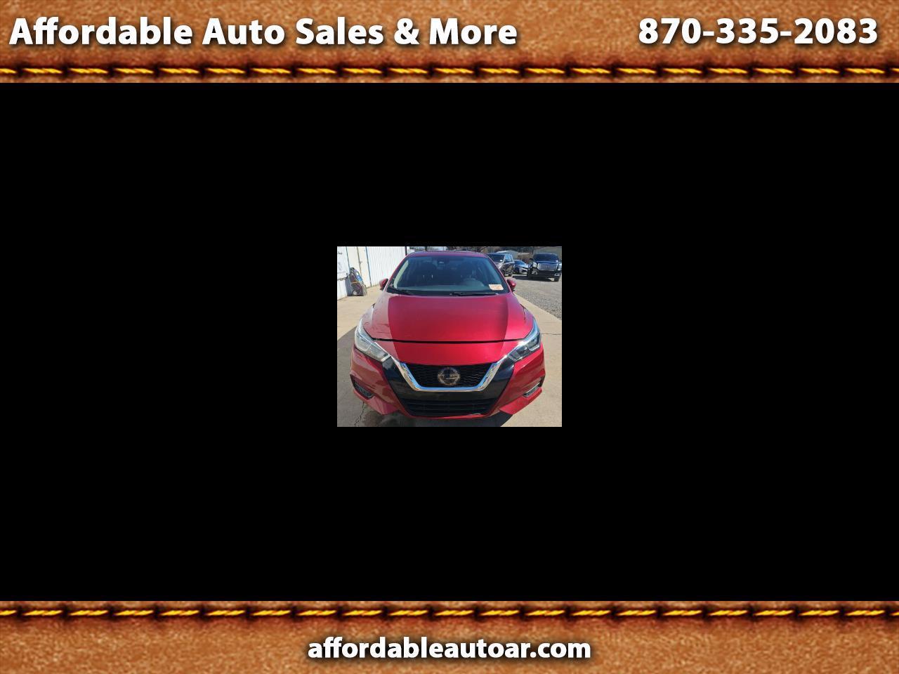 2020 Nissan Versa SV 4D Sedan