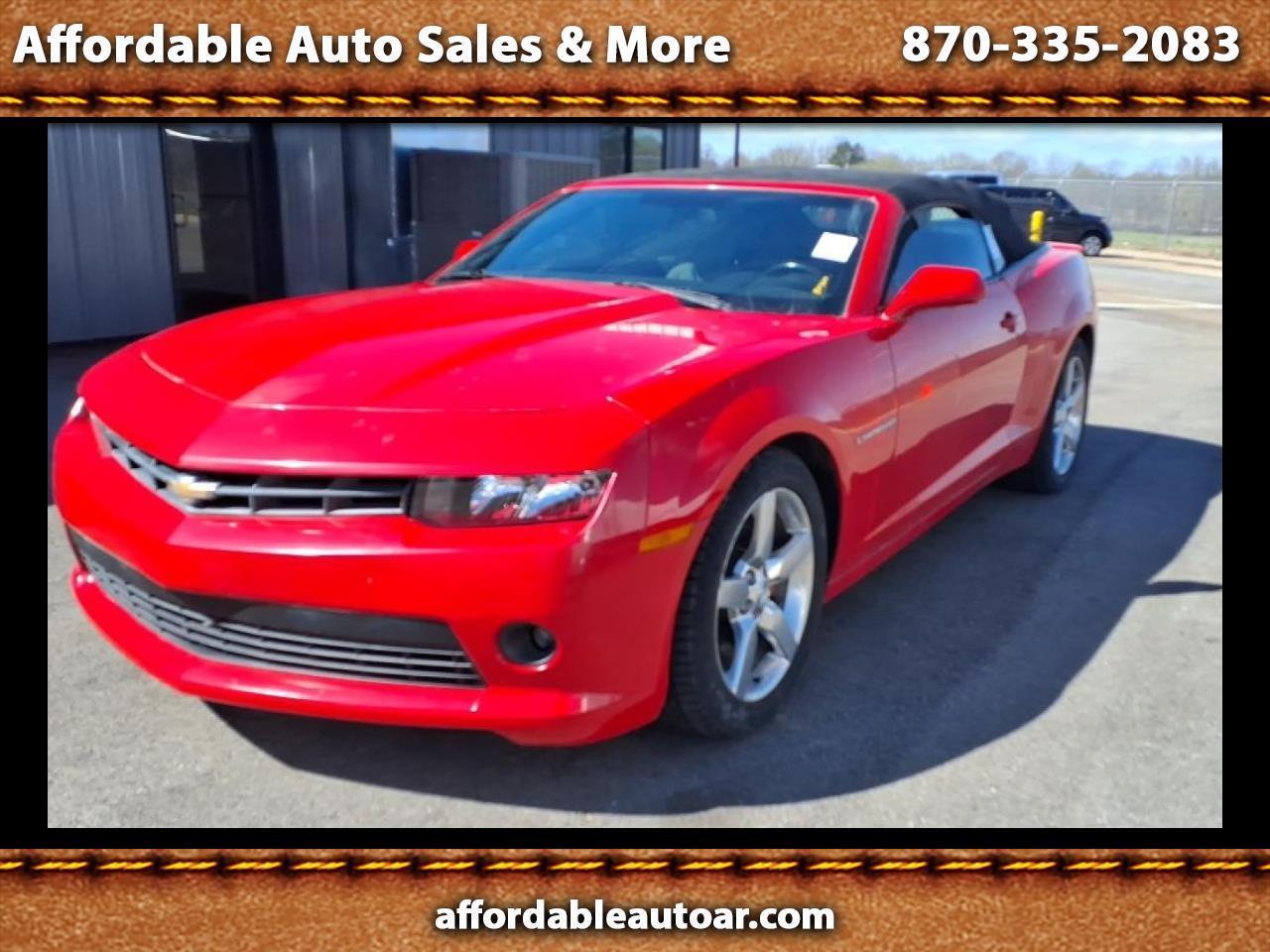 Chevrolet Camaro 1LT Convertible 2015