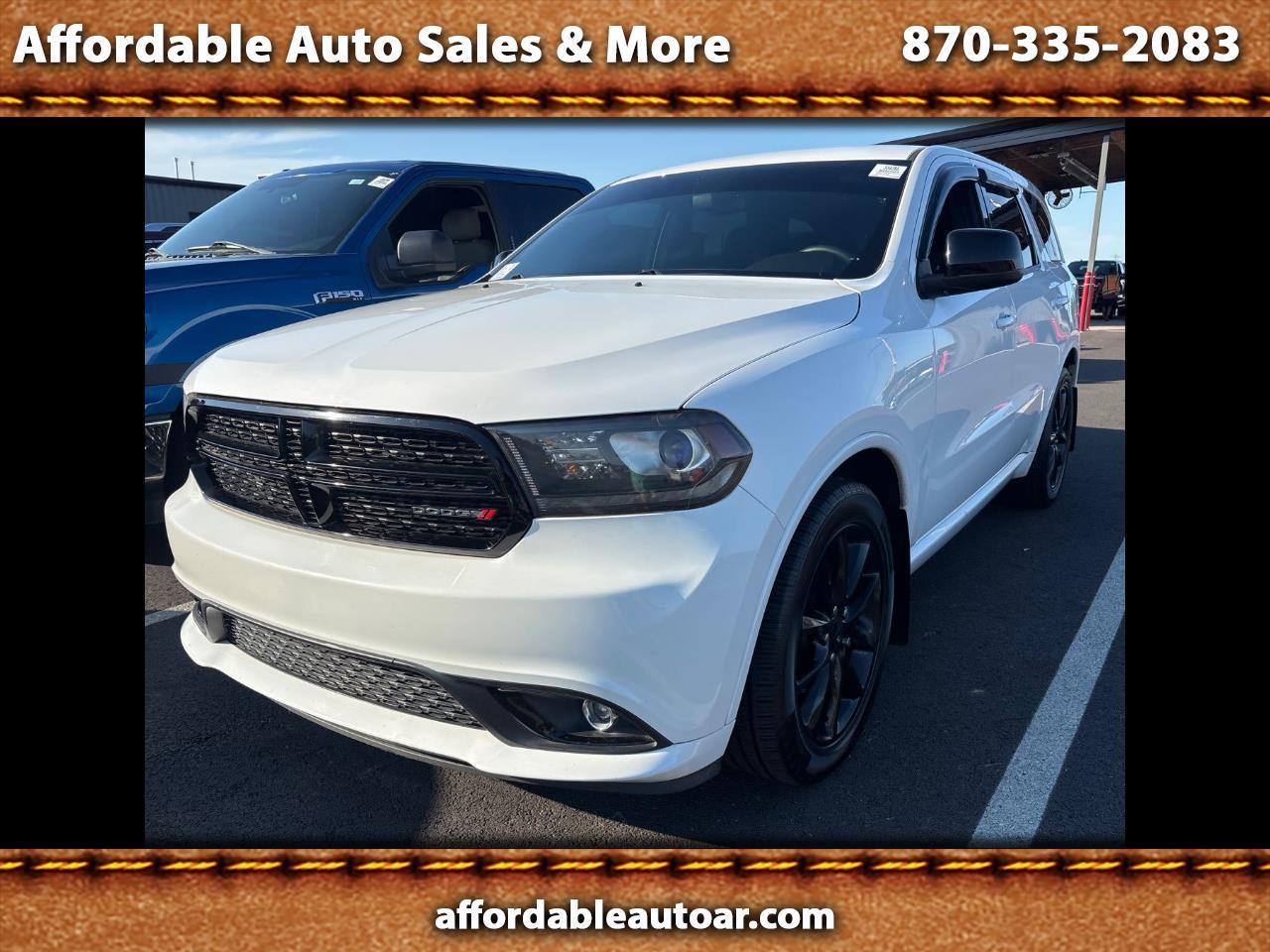 2018 Dodge Durango SXT RWD