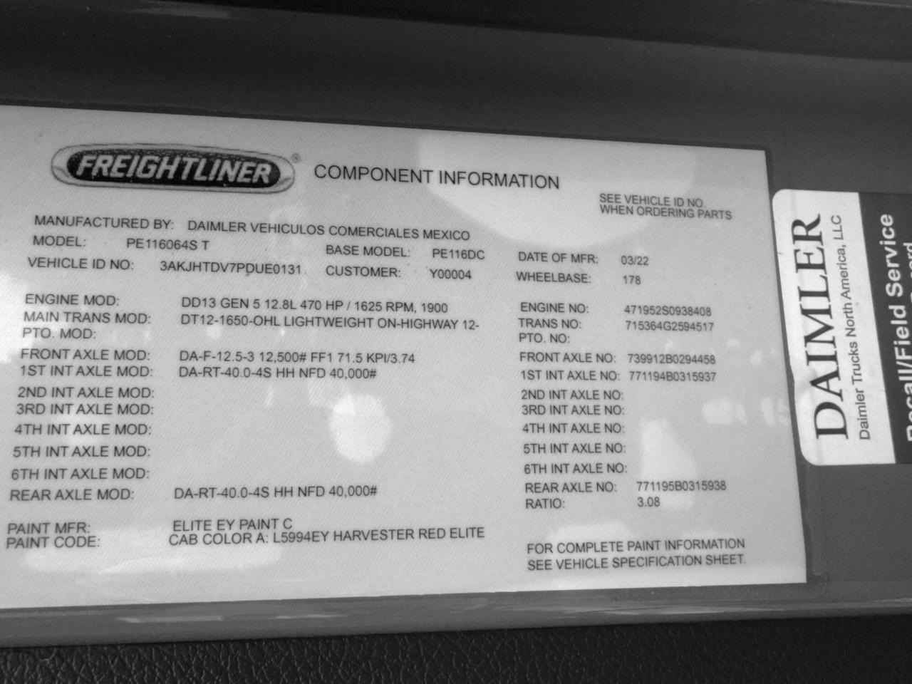 Freightliner Cascadia  2023