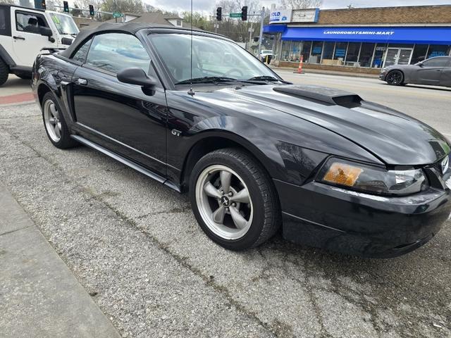 Black 2002 Ford Mustang GT Convertible Convertible Automatic