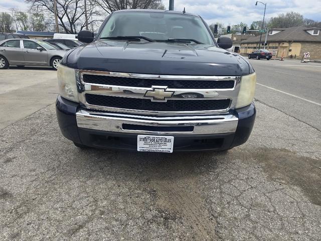 Blue 2010 Chevrolet Silverado 1500 LT Extended Cab RWD Pickup Truck 4X2 Automatic