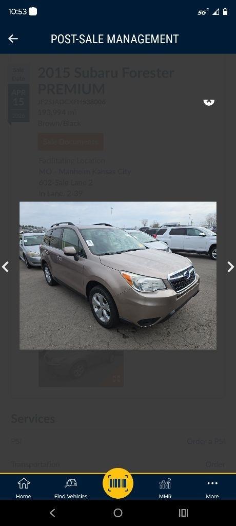 Subaru Forester  2015