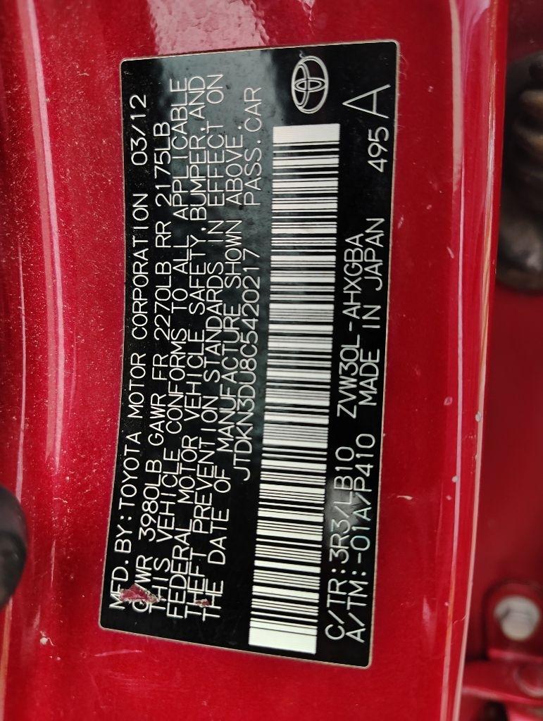 Toyota Prius  2012