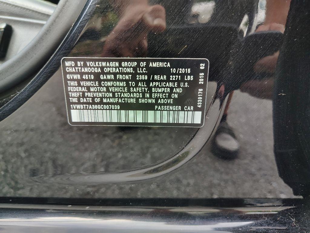 Volkswagen Passat  2016