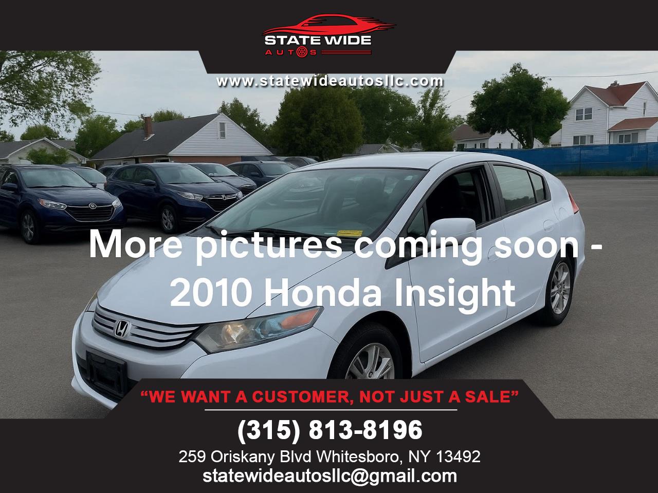 Honda Insight 5dr CVT EX 2010 Honda Insight 5dr CVT EX 2010